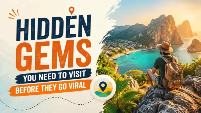 Hidden Gems You Need to Visit Before They Go Viral