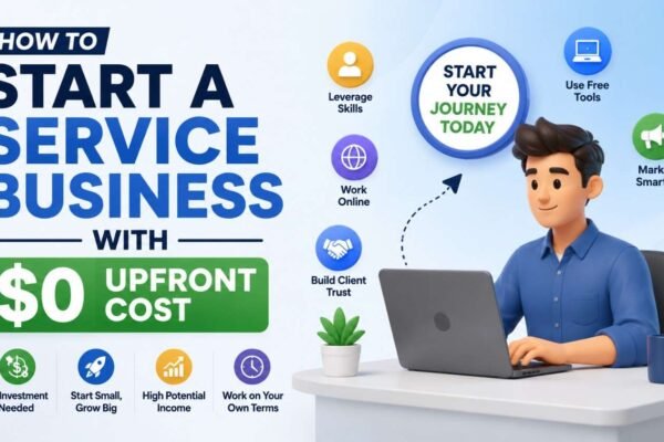 How to Start a Service Business with $0 Upfront Cost