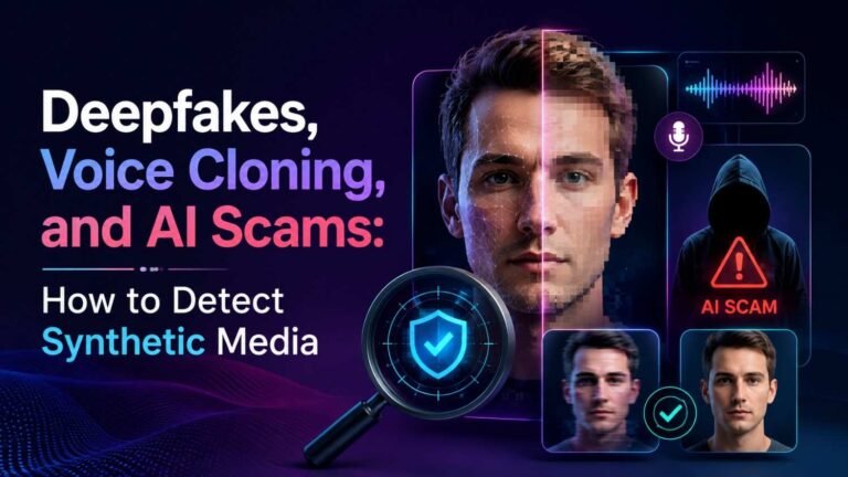 Deepfakes, Voice Cloning, and AI Scams: How to Detect Synthetic Media