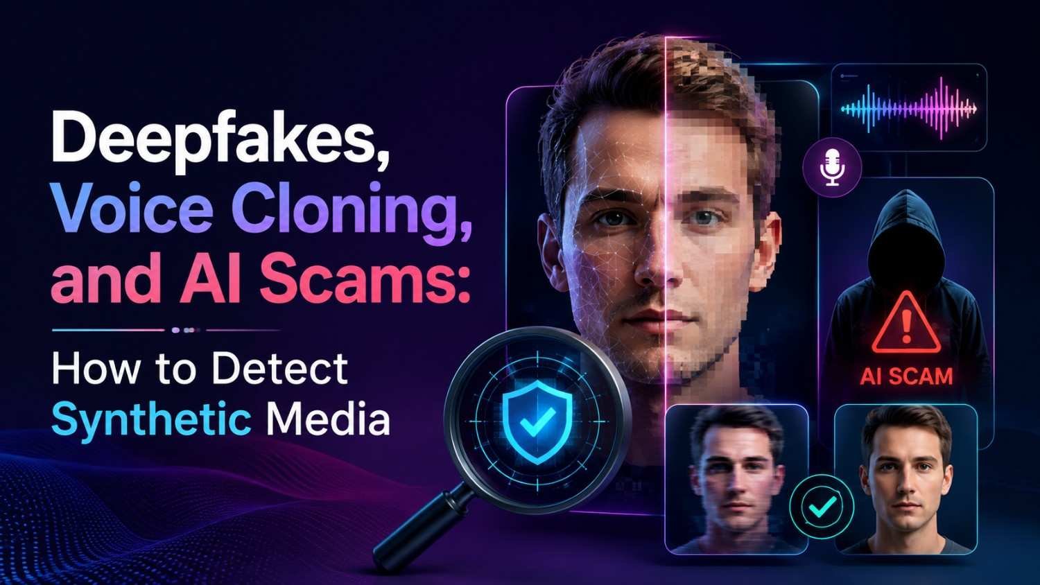 Deepfakes, Voice Cloning, and AI Scams: How to Detect Synthetic Media