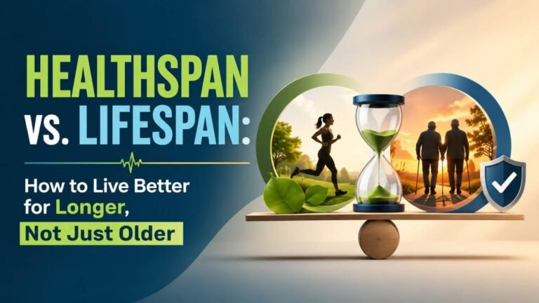 Healthspan vs. Lifespan: How to Live Better for Longer, Not Just Older