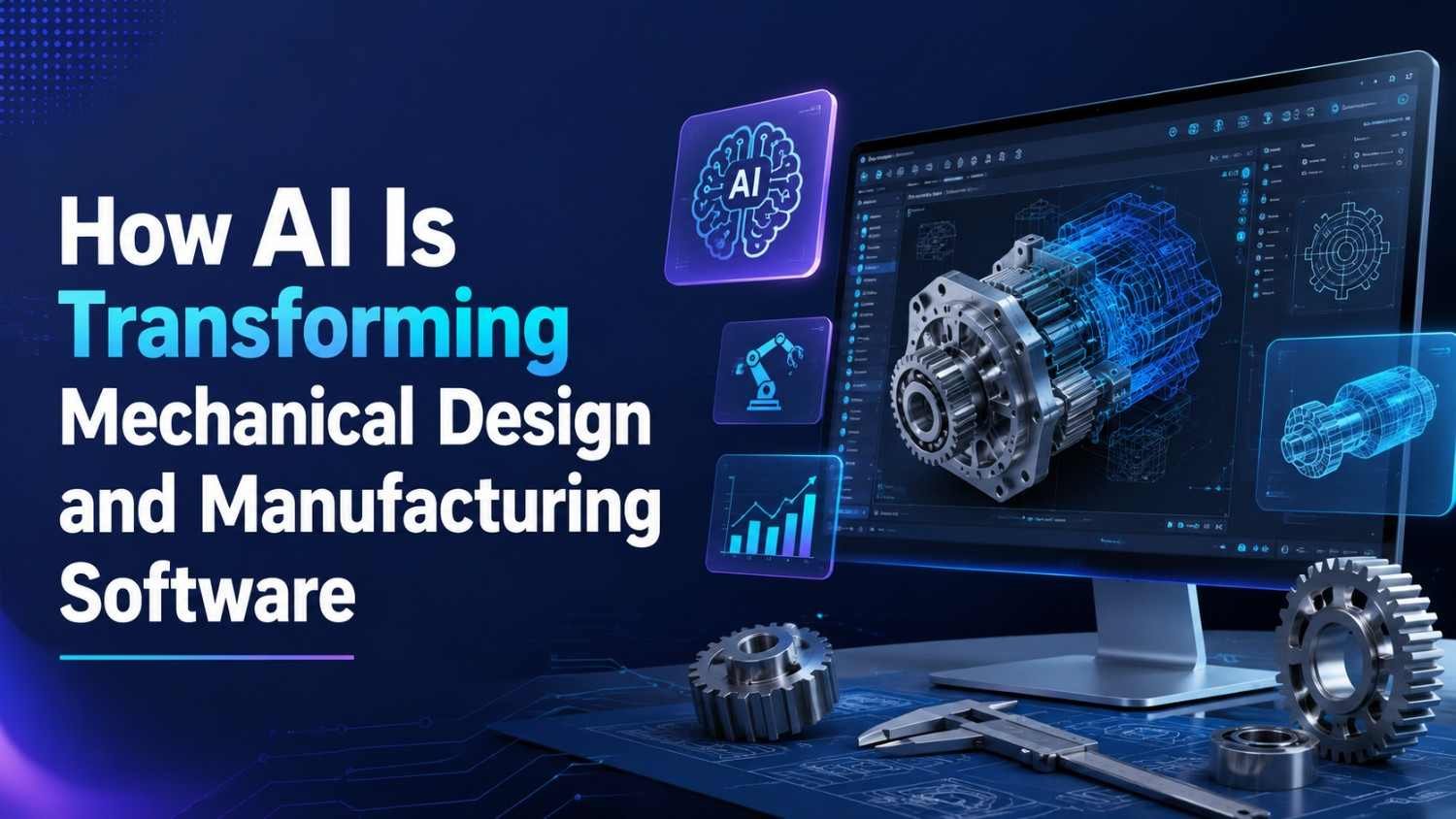 How AI Is Transforming Mechanical Design and Manufacturing Software
