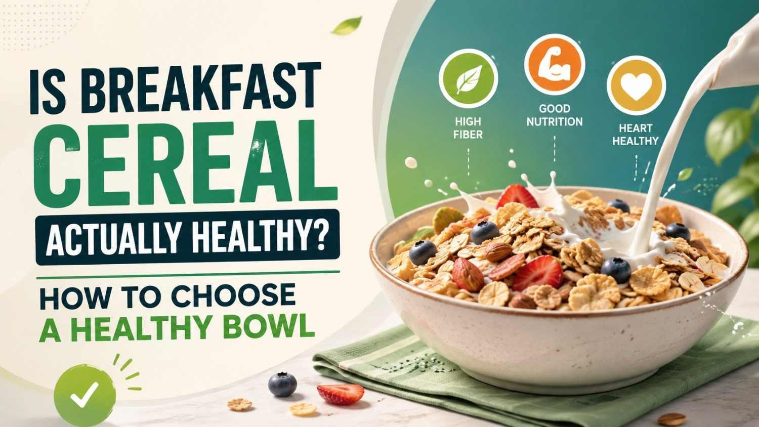 Is Breakfast Cereal Actually Healthy? How to Choose a Healthy Bowl