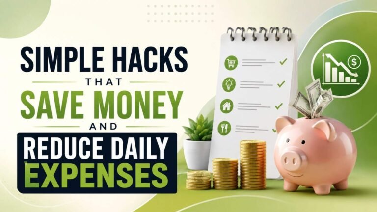 Simple Hacks That Save Money and Reduce Daily Expenses