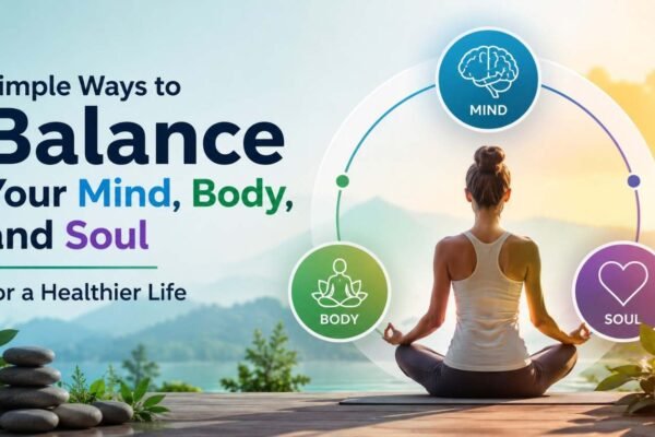 Simple Ways to Balance Your Mind, Body, and Soul for a Healthier Life