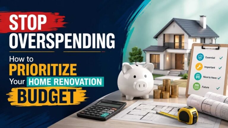 Stop Overspending How to Prioritize Your Home Renovation Budget