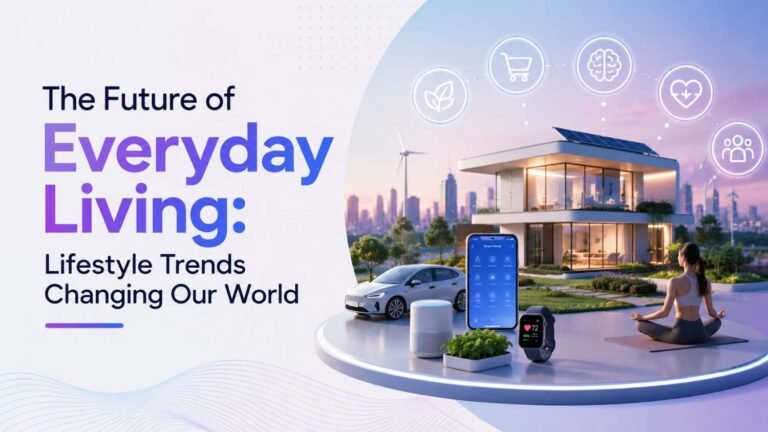 The Future of Everyday Living: Lifestyle Trends Changing Our World