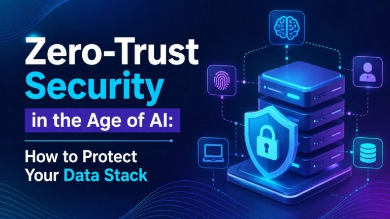 Zero-Trust Security in the Age of AI: How to Protect Your Data Stack