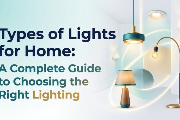 Types of Lights for Home: A Complete Guide to Choosing the Right Lighting