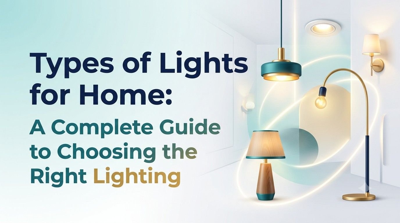 Types of Lights for Home: A Complete Guide to Choosing the Right Lighting